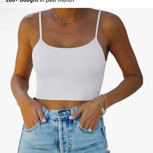 ReoRia White Women's Camisole Top